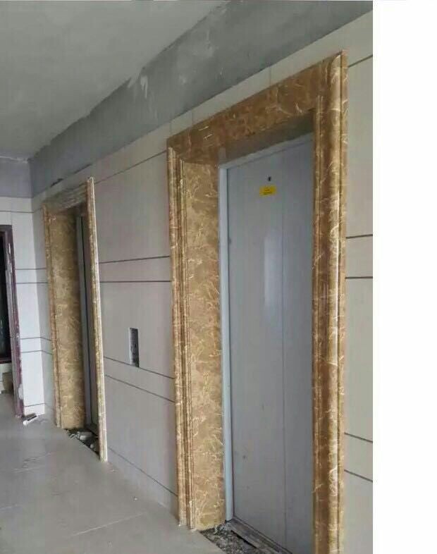 仿大理石电梯门套 仿大理石电梯门套